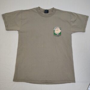 VINTAGE Camp Snoopy Mall of America Linus Peanuts Sherrys Best T-Shirt Mens